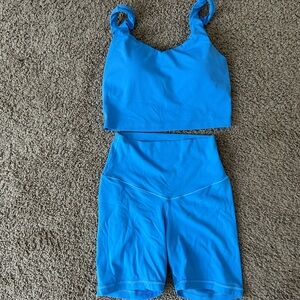 Aerie Blue Activewear Set